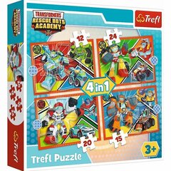 TREFL | 4In1 puzzle Transformācijas laiks cena un informācija | Puzles, 3D puzles | 220.lv