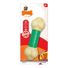 Прорезыватель для зубов для собак Nylabone Extreme Chew Double Action Bacon Мята 2 в 1 Резина Размер М Нейлон цена и информация | Игрушки для собак | 220.lv