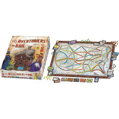 Настольная игра Asmodee The Adventurers of Rail USA (FR) цена и информация | Настольные игры, головоломки | 220.lv