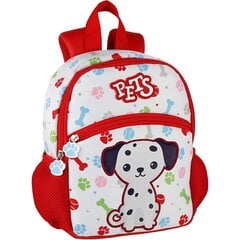 Skolas soma Pets Dalmatian Neoprēns (26 x 21 x 9 cm) cena un informācija | Skolas somas | 220.lv