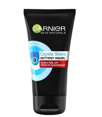 Маска для лица Garnier Pure Skin Activated Charcoal, 50 мл цена и информация | Маски для лица, патчи для глаз | 220.lv