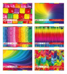 Skolas zīmēšanas blociņš A4, 20 krāsainas lapas cena un informācija | Burtnīcas un papīra preces | 220.lv
