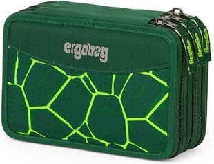 Ergobag Maxi zīmuļa korpuss- komplekts 40 daļu, lyra krāsains un filca pildspalvas, mazas pārmaiņas, lineāls, šķēres bärrex- zaļa cena un informācija | Kancelejas preces | 220.lv