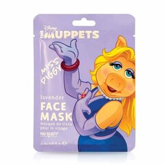 Sejas maska Mad Beauty The Muppets Miss Piggy Lavanda (25 ml) cena un informācija | Sejas maskas, acu maskas | 220.lv