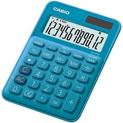 Калькулятор Casio MS-20UC 2,3 x 10,5 x 14,95 cm Синий (10 штук) цена и информация | Канцелярия | 220.lv