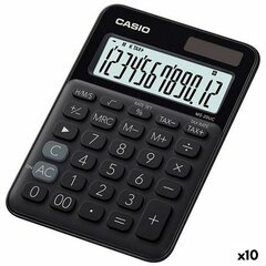 Калькулятор Casio MS-20UC 2,3 x 10,5 x 14,95 cm Чёрный (10 штук) цена и информация | Канцелярия | 220.lv