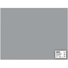 Картонная бумага Apli Серый 50 x 65 cm (25 штук) цена и информация | Канцелярия | 220.lv