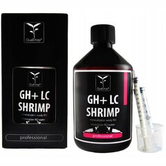 QualDrop GH+ LC Shrimp 500ml RO ūdens mineralizators cena un informācija | Šķidrie mēslošanas līdzekļi | 220.lv