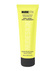 Nolobāma sejas maska Nudestix Lemon-Aid Detox & Glow Micro Peel, 60 ml cena un informācija | Sejas maskas, acu maskas | 220.lv