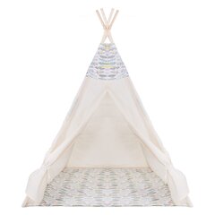 Tipi telts Springos TIP14 160x120x100 cm cena un informācija | Bērnu rotaļu laukumi, mājiņas | 220.lv