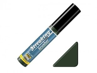 AMMO MIG - Novecošanas līdzeklis STREAKINGBRUSHER Green-Grey Grime 1256 cena un informācija | Modelēšanas un zīmēšanas piederumi | 220.lv