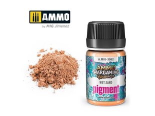 AMMO MIG - Pigments Wet Sand, 35ml, 3062 cena un informācija | Modelēšanas un zīmēšanas piederumi | 220.lv