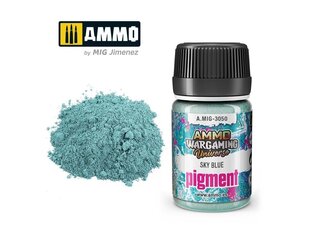 AMMO MIG - Pigments Sky Blue, 35ml, 3050 cena un informācija | Modelēšanas un zīmēšanas piederumi | 220.lv