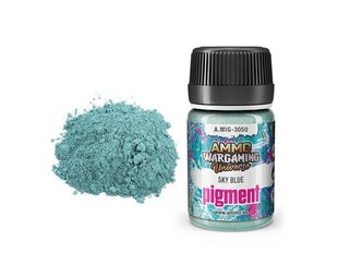 AMMO MIG - Pigments Sky Blue, 35ml, 3050 cena un informācija | Modelēšanas un zīmēšanas piederumi | 220.lv