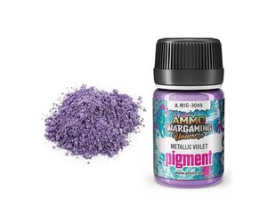 AMMO MIG - Pigments Metallic Violet, 35ml, 3049 cena un informācija | Modelēšanas un zīmēšanas piederumi | 220.lv