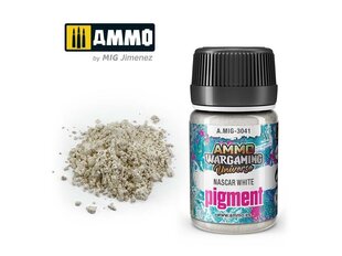 AMMO MIG - Pigments NASCAR White, 35ml, 3041 cena un informācija | Modelēšanas un zīmēšanas piederumi | 220.lv