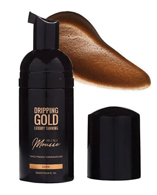 Paštonējošās putas Dripping Gold Mini Mousse Dark, 90 ml цена и информация | Paštonējošie līdzekļi | 220.lv