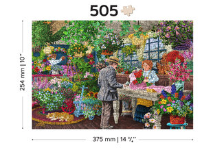 Koka puzle Wooden Puzzle The Florist’s – 505 pcs cena un informācija | Puzles, 3D puzles | 220.lv