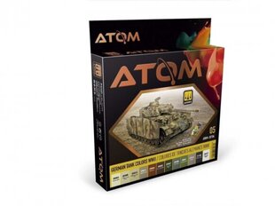 AMMO MIG - ATOM Akrils krāsu komplekts German Tank Colors WWII, 20704 cena un informācija | Modelēšanas un zīmēšanas piederumi | 220.lv