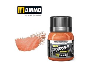 AMMO MIG - Novecošanas līdzeklis DRYBRUSH Copper, 40ml, 0629 cena un informācija | Modelēšanas un zīmēšanas piederumi | 220.lv