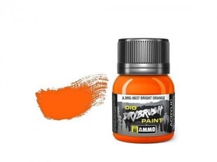 AMMO MIG - Novecošanas līdzeklis DRYBRUSH Bright Orange, 40ml, 0637 cena un informācija | Modelēšanas un zīmēšanas piederumi | 220.lv