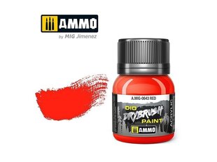 Эффект старения DRYBRUSH Red, 40 мл, 0643 цена и информация | Принадлежности для рисования, лепки | 220.lv