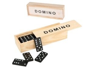 DOMINO 28 X KOKA KLUCĪŠI ĢIMENES SPĒĻU KASTE cena un informācija | Galda spēles | 220.lv