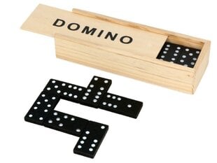 DOMINO 28 X KOKA KLUCĪŠI ĢIMENES SPĒĻU KASTE cena un informācija | Galda spēles | 220.lv