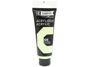 Akrila krāsa Campus 100ml 006 pastel green cena un informācija | Modelēšanas un zīmēšanas piederumi | 220.lv