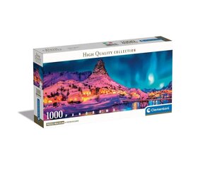 CLEMENTONI puzle 1000 Panorama Compact ColorNight 39870 cena un informācija | Puzles, 3D puzles | 220.lv