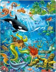 Jūras skulptūras noslēpumu atklāj Mermaid PUZZLE, 32 gabali. cena un informācija | Puzles, 3D puzles | 220.lv