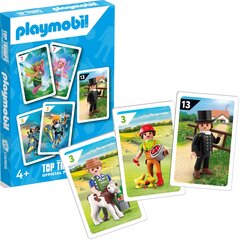 Top Trumps Piotruš Playmobil - Latvijas kolekcionējamā kārtiņu spēle ar iespaidīgajiem Playmobil figūriņu attēliem. Ideāla izvēle bērniem un pieaugušajiem! cena un informācija | Galda spēles | 220.lv