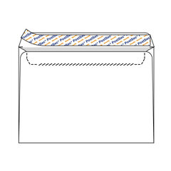 Конверты POSTSEC, C4, 229 х 324 мм, 500 шт. (1 упаковка) цена и информация | Канцелярия | 220.lv