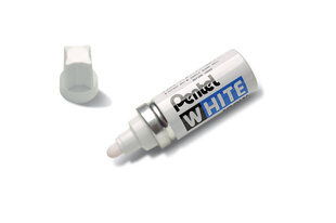 Перманентный маркер Pentel Tool Paint White, 3 мм, 1х белый (1 шт.) цена и информация | Канцелярия | 220.lv