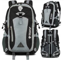 Renew Force pārgājienu mugursoma, 20-40l, melna цена и информация | Туристические, походные рюкзаки | 220.lv