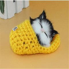 'Kawaii моделирование спящих котят каваи плюшевая кукла-кошка игрушка для детей подарок на день рождения для декора на Хэллоуин Рождественский подарок на День благодарения' цена и информация | Мягкие игрушки | 220.lv