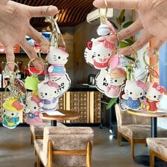 'Милый брелок Hello Kitty в стиле каваи, аксессуары' цена и информация | Мягкие игрушки | 220.lv