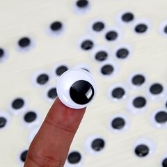 '100gab/ 500pcs wiggly googly eyes self' cena un informācija | Mīkstās (plīša) rotaļlietas | 220.lv