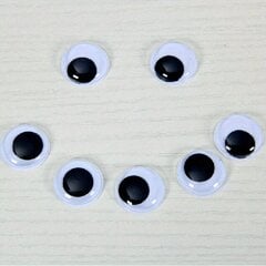 '100gab/ 500pcs wiggly googly eyes self' cena un informācija | Mīkstās (plīša) rotaļlietas | 220.lv