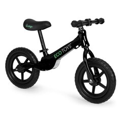 Bērnu kros velosipēds, ECOTOYS, 47 cm. x 86 cm. x 51 cm, melns cena un informācija | Balansa velosipēdi | 220.lv