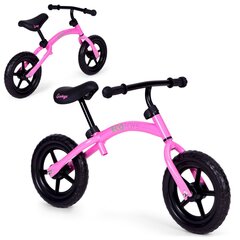 Bērnu kros velosipēds, ECOTOYS, 49 cm. x 93 cm. x 55 cm, rozā krāsā cena un informācija | Balansa velosipēdi | 220.lv