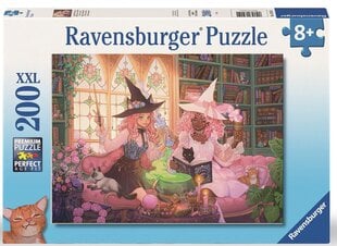 ravensburger puzle 200gb apburtā bibliotēka cena un informācija | Puzles, 3D puzles | 220.lv