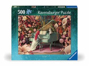 ravensburger puzle 500 gabali trusis uz klavierēm cena un informācija | Puzles, 3D puzles | 220.lv