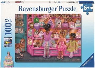 ravensburger puzles 100 gabalu baleta maiznīca cena un informācija | Puzles, 3D puzles | 220.lv