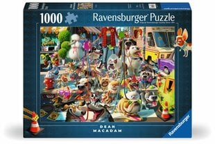 ravensburger puzle 1000gb suņu pastaigu staigātājs cena un informācija | Puzles, 3D puzles | 220.lv