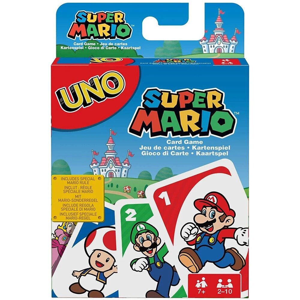 Kārtis UNO Super Mario cena un informācija | Galda spēles | 220.lv