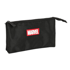 Trīsvietīgs futrālis Marvel (22 x 12 x 3 cm) cena un informācija | Penāļi | 220.lv