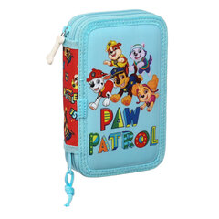 Skolas penālis ar piederumiem The Paw Patrol Funday Sarkans Gaiši Zils (12.5 x 19.5 x 4 cm) (28 gab.) cena un informācija | Penāļi | 220.lv