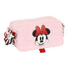 Penālis Minnie Mouse Me time, rozā (21,5 x 10 x 8 cm) cena un informācija | Penāļi | 220.lv