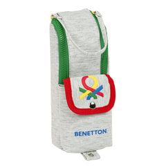 Школьный пенал Benetton Pop, серый цена и информация | Пеналы | 220.lv